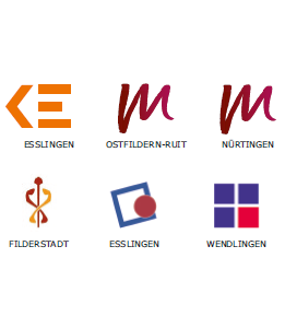 Logos der beteiligten Kliniken
